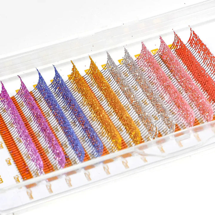 Glitter Spikes Lashes 0.15mm - Swaniyalashes