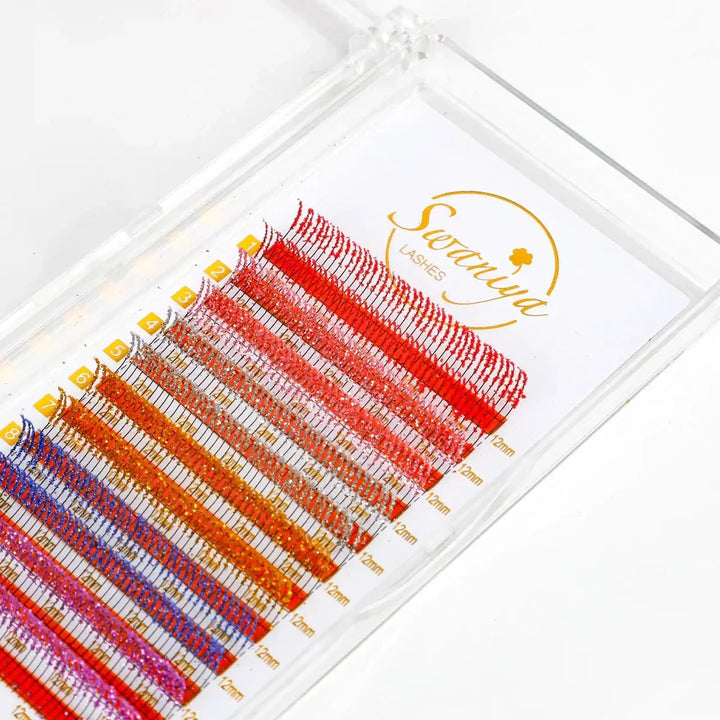 Glitter Spikes Lashes 0.15mm - Swaniyalashes