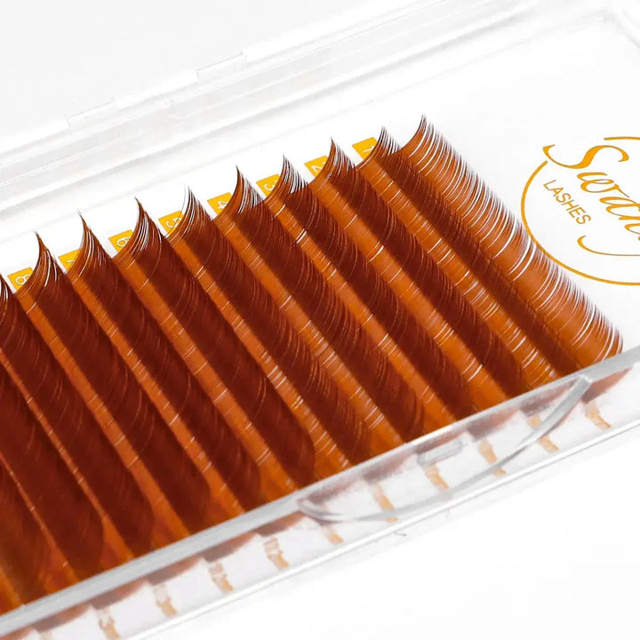 Light Brown Lashes - Swaniyalashes
