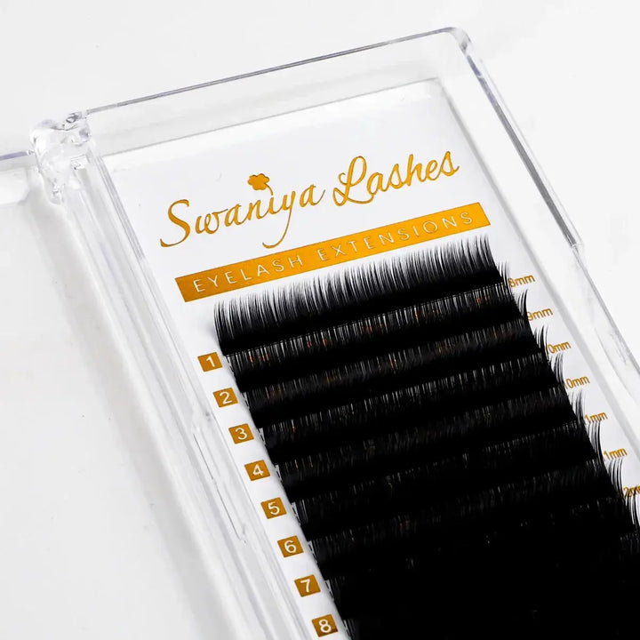 M / L / LJ / LB/ LD / LC Curl Lash Extensions - Swaniyalashes