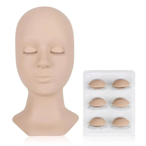 Training Mannequin Head (replacement eyelids)