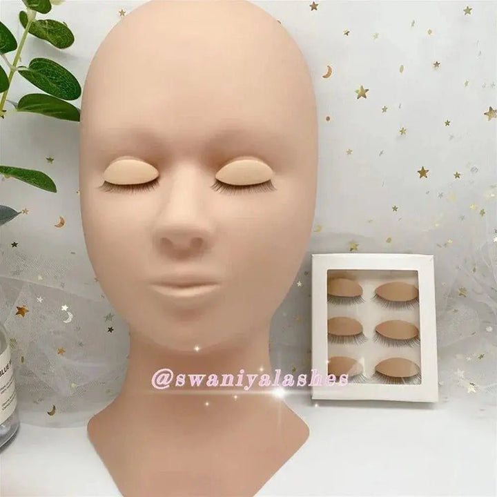Training Mannequin Head (replacement eyelids)Training MannequinSwaniyalashes