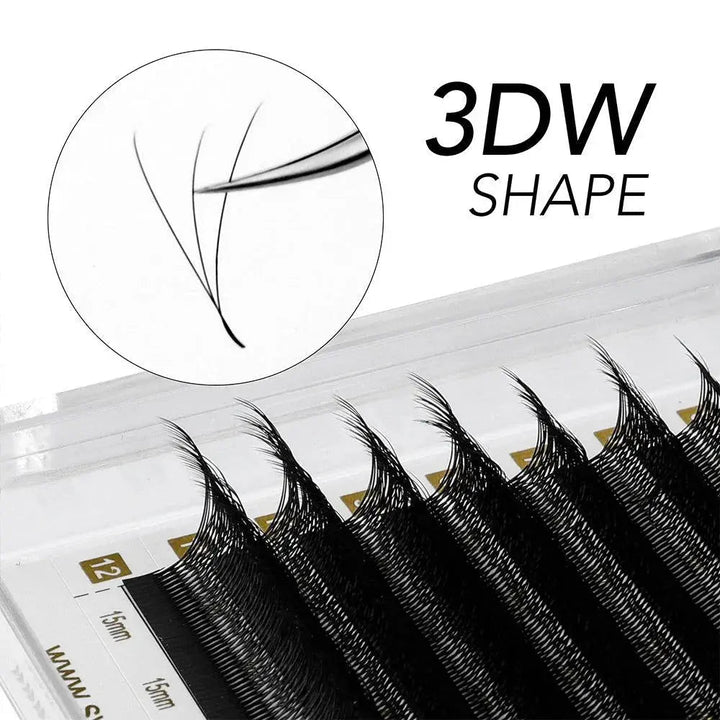 W Shape Lashes 8 - 15MixSwaniyalashes