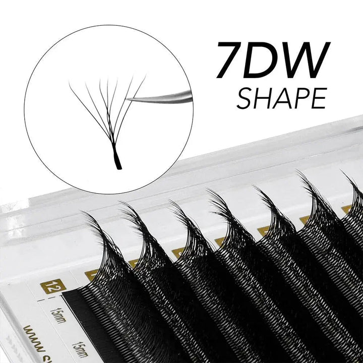 W Shape Lashes 8 - 15MixSwaniyalashes