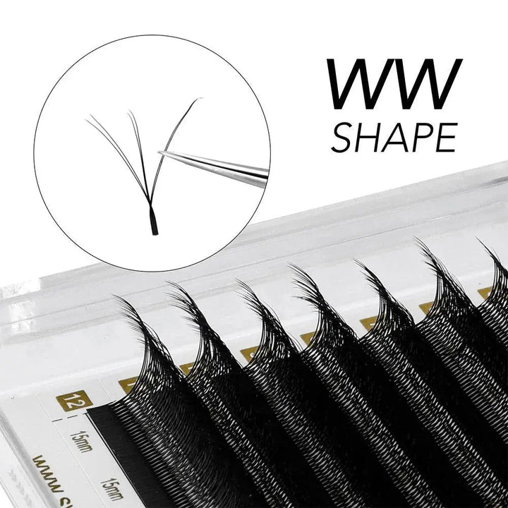 W Shape Lashes 8 - 15MixSwaniyalashes