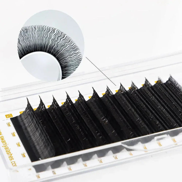 Wool Curly Lash Extenisons - Swaniyalashes