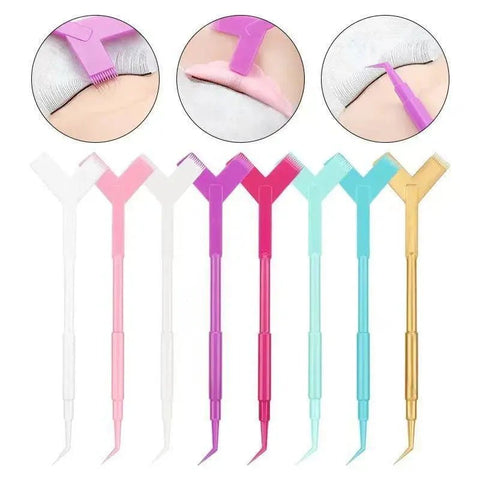 3 in 1 Y-shaped Mascara Brush for Lash Lift