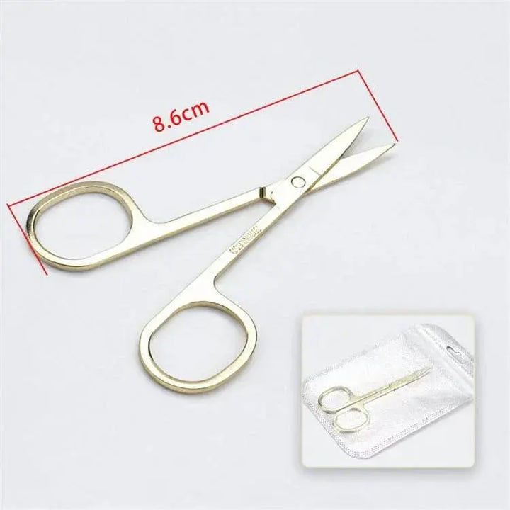 Eyebrow Stainless Steel Scissors - Swaniyalashes