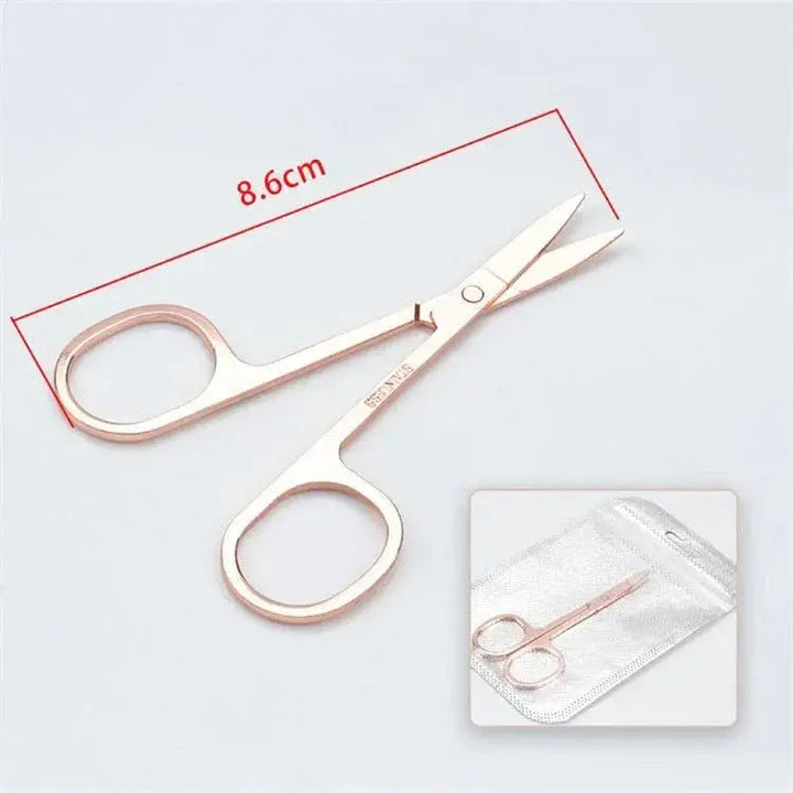 Eyebrow Stainless Steel Scissors - Swaniyalashes