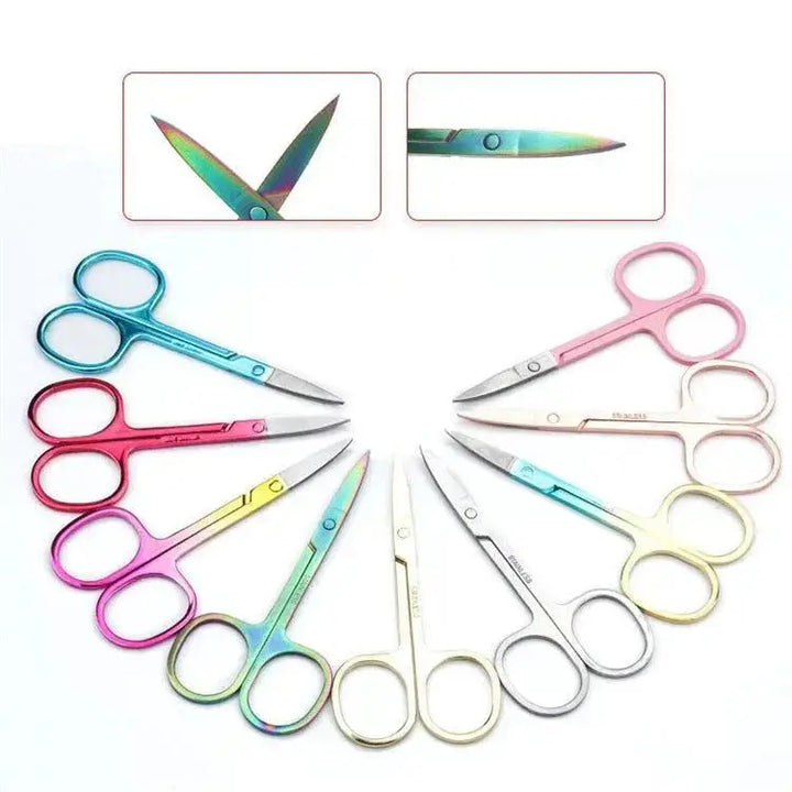 Eyebrow Stainless Steel Scissors - Swaniyalashes