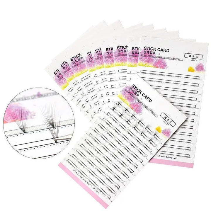 Volume Fans Stcik Card - Swaniyalashes