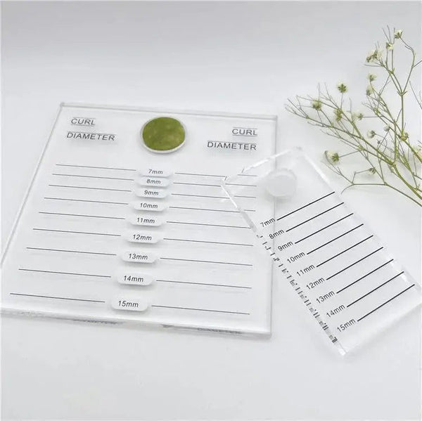 Transparent Eyelash Scale PlateEyelash scale plateSwaniyalashes