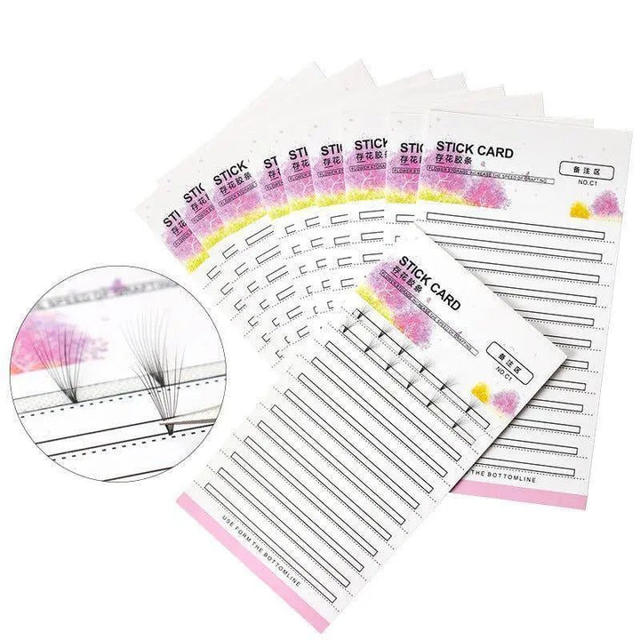 Volume Fans Stcik CardStick card for volume fansSwaniyalashes